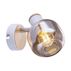 Спот Rivoli Kalisto 7025-701 W1 E14 40W белый + светлое дерево