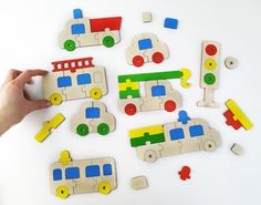 Пазл-конструктор SmileDecor Автотранспорт П1002