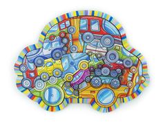 Пазл SmileDecor Машинки П810