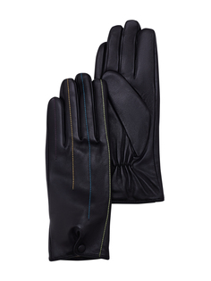 Перчатки женские Marco Bonne` ZF7037PEL черные р.6.5