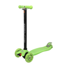 Самокат детский трехколесный City-Ride колеса PU 120/76,светодиоды,CR-S5-02GR