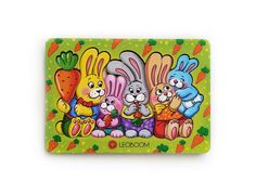 Мини-пазл SmileDecor Заячья семья П816