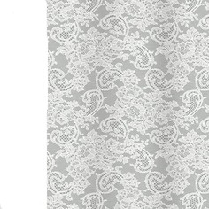 Штора для ванной Bacchetta Fabric, бежевый, серый 180 х 200