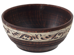 Салатник 0963 Красная глина 1,6л. Славянская керамика