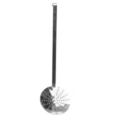 Шумовка нерж.ручка 40см LuxstahlS-Spoon-16 No Brand