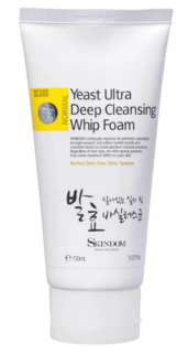 Пенка дрожжевая для очистки лица / YEAST ULTRA DEEP CLEANSING WHIP FOAM 150 мл Skindom