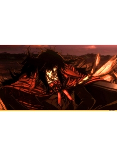 Постер A2 Алукард аниме Hellsing Drabs
