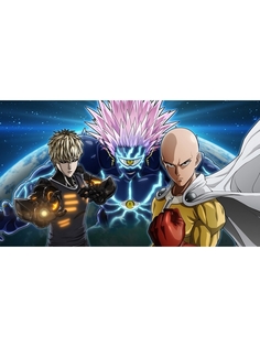 Постер A2 One Punch man a Hero Nobody knows игра Drabs