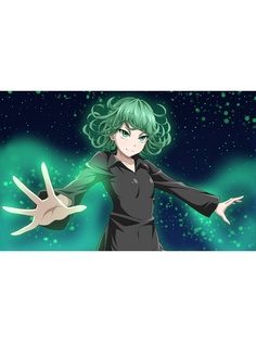 Постер A2 One Punch man Татсумаки Drabs