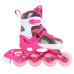 Роликовые коньки City-ride со светящимися колесами S 29-33 JB0206383