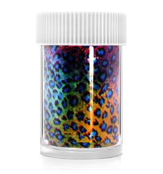 Фольга для дизайна ногтей Dona Jerdona Голография №20 тёмный разноцвет 90 см