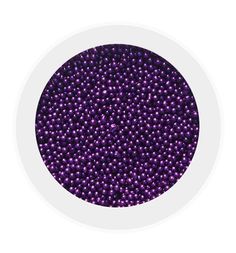 Бульонки для дизайна ногтей Dona Jerdona фиолетовые 10 г