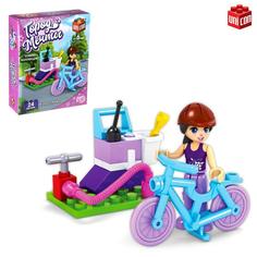 Конструктор Unicon Город Мечты Велосипедный сервис 24дет 5164146