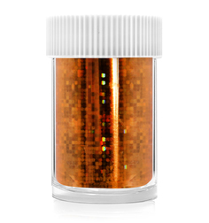 Фольга для дизайна ногтей Dona Jerdona Голография №31 ярый оранжевый 90 см