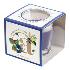 Свеча ароматическая Aromantique Ежевичный щербет 60 г