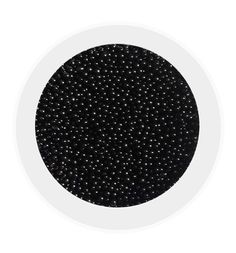 Бульонки для дизайна ногтей Dona Jerdona черные 10 г