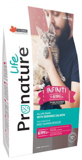 Сухой корм для кошек и котят Pronature Life Infiniti Berries, лосось, 2,27кг