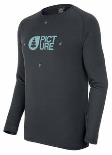 Лонгслив мужской Picture Organic Mts721 черный 2XL
