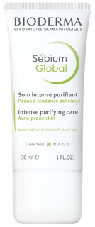 Средство для проблемной кожи BIODERMA Sebium Global Intensive Purifying Care 30 мл