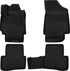 Коврики 3d В Салон на Volkswagen Taos I, 2020->, 4шт. Полиур.ELEMENT ELEMENT3DA66922210K