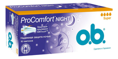 Тампоны o.b. ProComfort Night Super 16 шт
