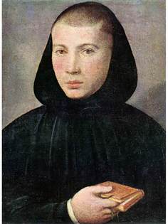 Постер DRABS A2 Джованни Франческо Карото, Portrait of a Young Benedictine