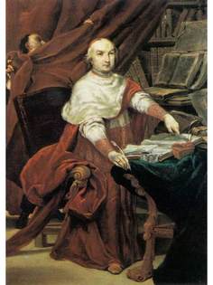 Постер DRABS A3 Джузеппе Мария Креспи, Cardinal Prospero Lambertini