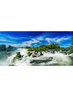 Постер DRABS A3 Панорама самого красочного водопада Игуасу, Аргентина