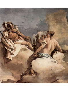 Постер DRABS A2 Джованни Доменико Тьеполо, Марс, Венера и Амур