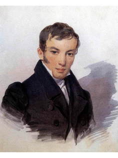 Постер DRABS A3 Соколов Петр Федорович, Портрет В.А.Жуковского