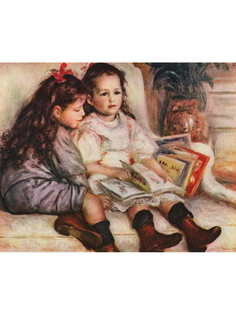 Постер DRABS A2 Ренуар, Пьер Огюст, Портрет Жана и Женевьевы Кайботт