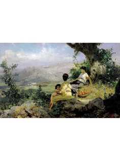 Постер DRABS A2 Семирадский Генрих Ипполитович, Отдых