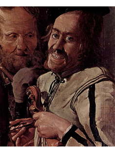 Постер DRABS A2 Ла Тур, Жорж де, Драка музыкантов 1