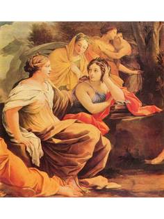 Постер DRABS A3 Вуэ, Симон, Аполлон и музы