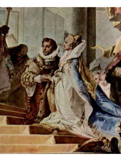 Постер DRABS A2 Джованни Баттиста Тьеполо, сцены из средневековой немецкой истории1