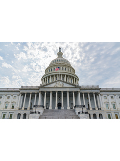 Постер DRABS A3 Здание Капитолия США в Вашингтоне, округ Колумбия