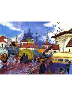 Постер DRABS A2 Маврина Т.А. Суздаль. Базар