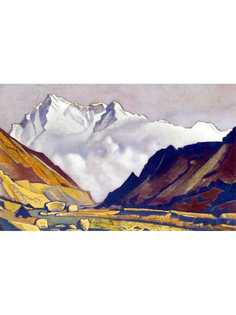 Постер DRABS A3 Рерих Николай Константинович, Из Гималайской серии 37