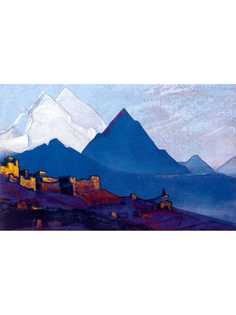 Постер DRABS A2 Рерих Николай Константинович, Из Гималайской серии 13