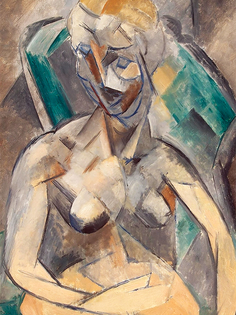 Постер DRABS A3 Пабло Пикассо - Молодая дама