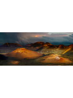 Постер DRABS A2 Национальный парк, сформированный во время извержения вулканов