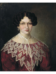 Постер DRABS A3 Аргунов Я.И. Женский портрет