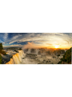 Постер DRABS A2 Водопад Игуасу, Фос-ду-Игуасу, Бразилия 2