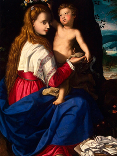 Постер DRABS А2 Алессандро Аллори - Аллегория Христианской церкви