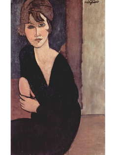 Постер DRABS A3 Амедео Модильяни, Портрет мадам Рейнуар