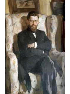 Постер DRABS A2 Браз Осип Эммануилович, Портрет С.А.Бахрушина