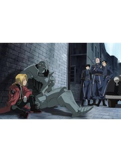 Постер DRABS A3 Альфонс Элрик