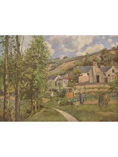 Постер DRABS A2 Писсарро, Камиль, Пейзаж близ Понтуаза