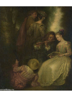 Постер DRABS A3 Ватто, Антуан, Полная гармония