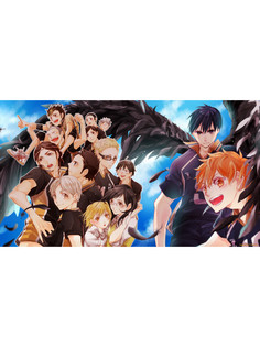 Постер DRABS A3 Волейбол аниме Haikyuu 1